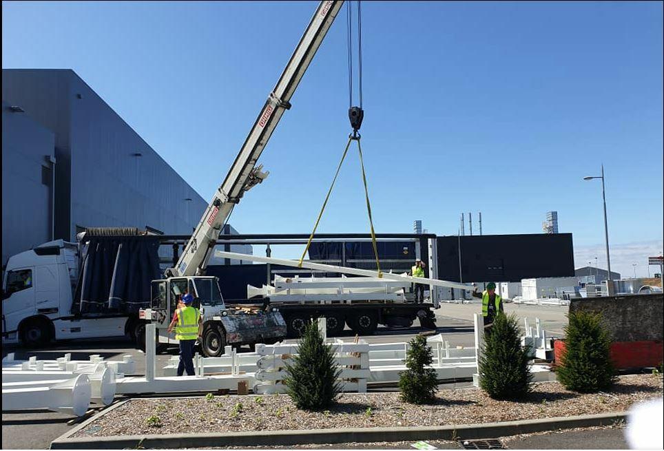 DIVERS CHANTIERS DE GRUTAGE